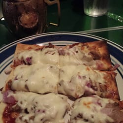 The Alley - Carnitas flatbread pizza w/ raspberry Chipotle