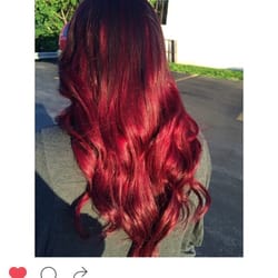 Aria Salon - When I went red.
