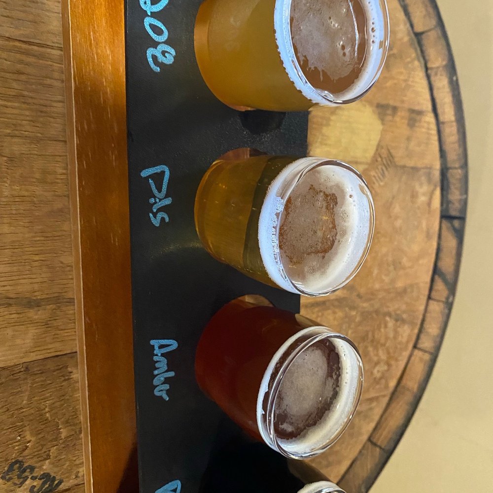 Grand Teton Brewing Co - A tray of deliciousness - Breweries Near Me - Victor, Idaho
