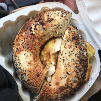 The Copper Q - Everything bagel toasted well with chicken egg and cheese - Bakeries Near Me - Big Bear Lake, California The Copper Q - Everything bagel toasted well with chicken egg and cheese - Bakeries Near Me - Big Bear Lake, California