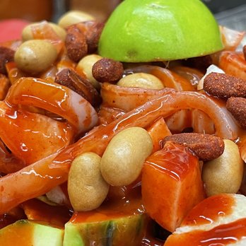El Tropical Snack Bar - Had to do a close up Super Tostiloco - Salad Near Me - Los Angeles, California