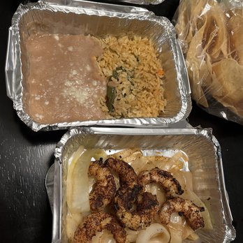 Superica - This is the fajitas for $20 and then added shrimp for $12 - Tex-Mex Near Me - Atlanta, Georgia Superica - This is the fajitas for $20 and then added shrimp for $12 - Tex-Mex Near Me - Atlanta, Georgia