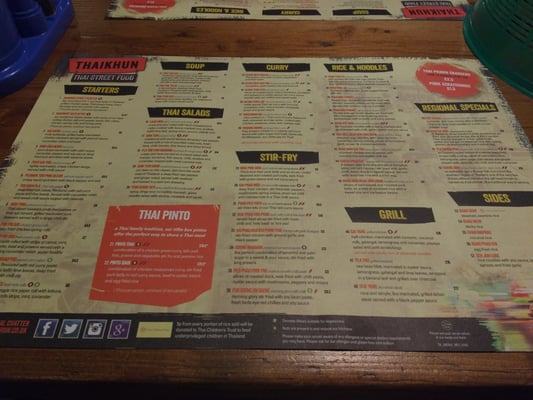 Menu photo 3 Thaikhun Oxford, OXF