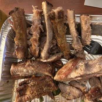 Fire Pit Barbeque - 6 bones from the full rack - Barbeque Near Me - North Arlington, New Jersey
