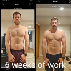 Umbreit Wellness - 6 weeks of hard work, strength training and proper nutrition.
