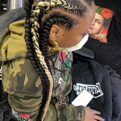 Feeding cornrows