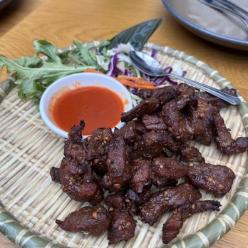 Fern Thai on Main - Moo dad deaw - Thai Near Me - Bellevue, Washington