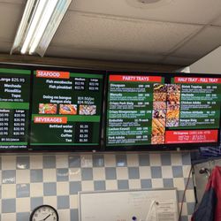 Manila Oriental Market - Hot food menu take out
