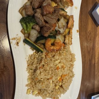 Maki Hibachi - Land & sea hibachi with fried rice - Japanese Near Me - Orlando, Florida