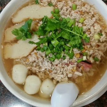 Suthathip Thai Restaurant - Soup noodles, a little sweet and savory. - Thai Near Me - Anaheim, California
