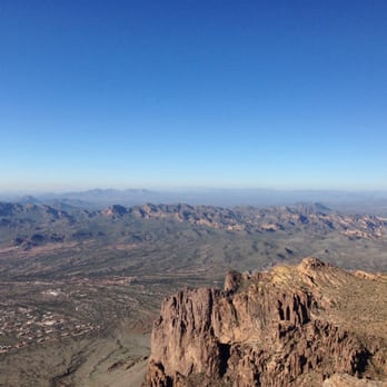 Siphon Draw Trail inc. Flatiron, Superstition Mountain - The view from the top. - Hiking Near Me - Apache Junction, Arizona Siphon Draw Trail inc. Flatiron, Superstition Mountain - The view from the top. - Hiking Near Me - Apache Junction, Arizona