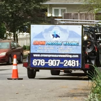 Crown Pressure Washing - Crown Pressure Washing trailer - Pressure Washers Near Me