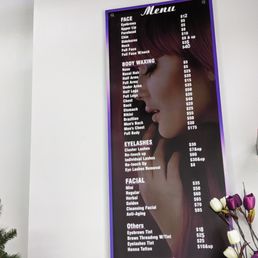 Menu prices on 12/31/19