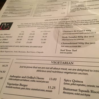 Lomito Northwood - Menu - Argentine Near Me - Northwood, XGL