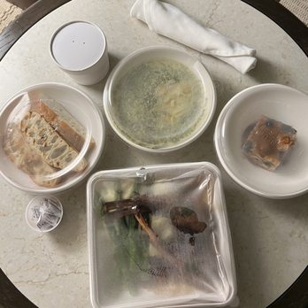 Hyatt Regency Greenwich - Very well packed and silverware for the lamb - Hotels Near Me - Old Greenwich, Connecticut