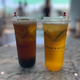 Thai Tea W/ Boba