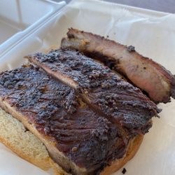 Right off the Bone - 3 ribs plate.