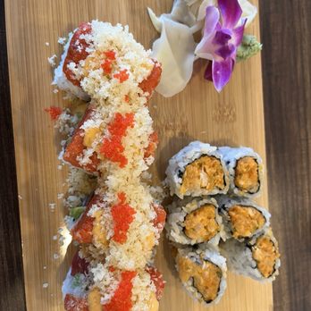 Fuji San - Spicy Yellowtail and Long Island Roll - Sushi Bars Near Me - North Ridgeville, Ohio Fuji San - Spicy Yellowtail and Long Island Roll - Sushi Bars Near Me - North Ridgeville, Ohio