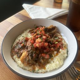 Fried Snapper and Grits Fried Snapper and Grits