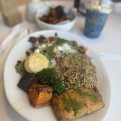 Aubergine Kitchen - Wild salmon plate