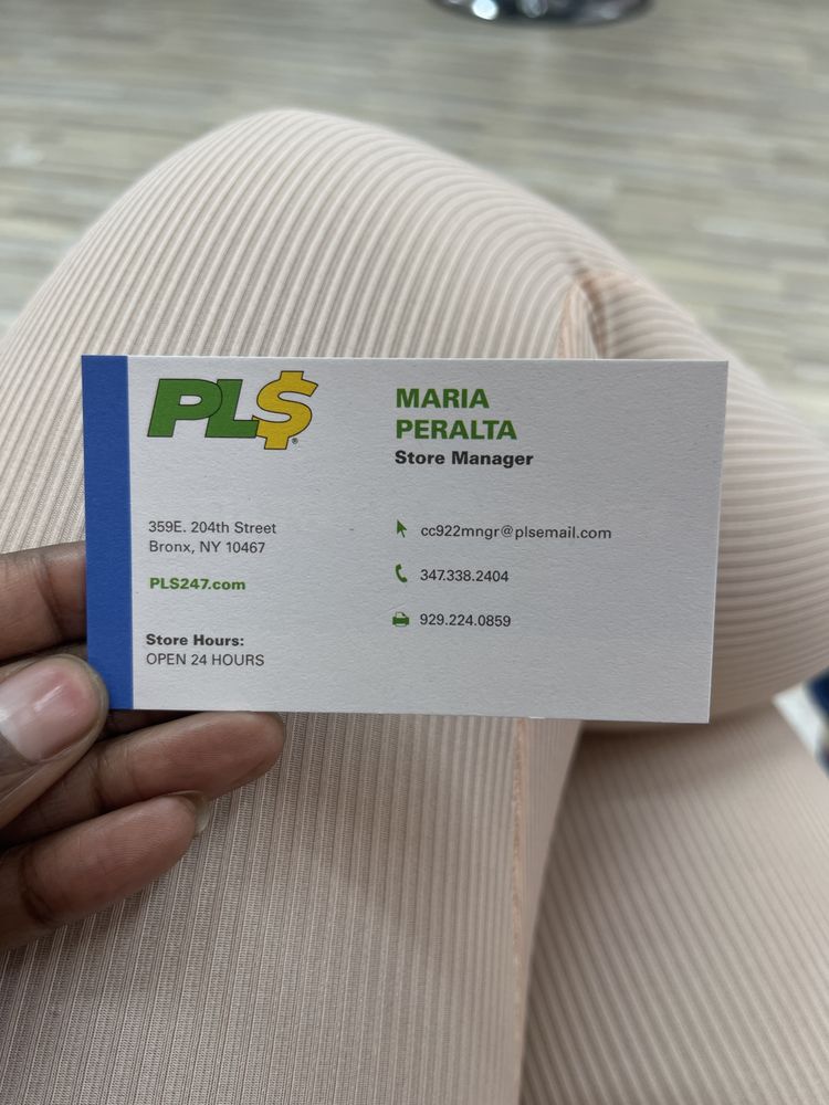 PLS CHECK CASHERS 359 E 204th St, Bronx, New York Check Cashing/Pay