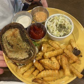 The German Cafe - Ruben sandwich with fries - German Near Me - Sierra Vista, Arizona The German Cafe - Ruben sandwich with fries - German Near Me - Sierra Vista, Arizona