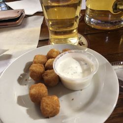 American Legion Funkhouser Post # 8 - (Old pic) pepper jack cheese balls and ranch