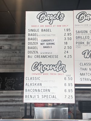 Menu photo 3 Benji's Bakery & Cafe Anchorage, AK