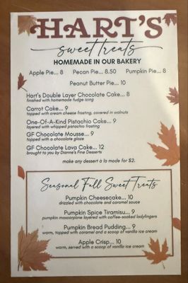 Menu photo 5 Hart's Turkey Farm Restaurant Meredith, NH Menu photo 5 Hart's Turkey Farm Restaurant Meredith, NH