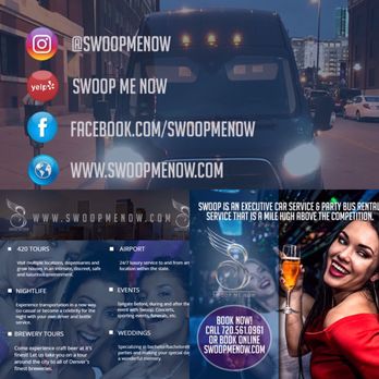 Swoop Me Now - Our new digital flyer - Limos Near Me - Lakewood, Colorado Swoop Me Now - Our new digital flyer - Limos Near Me - Lakewood, Colorado