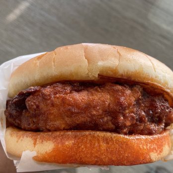 Wing Station - Nashville Hot Chicken Sandwich (coleslaw and pickles on the side) - Chicken Wings Near Me - Sugar Land, Texas Wing Station - Nashville Hot Chicken Sandwich (coleslaw and pickles on the side) - Chicken Wings Near Me - Sugar Land, Texas