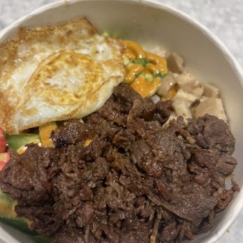 Marinate Korean BBQ - Bulgogi Bowl with fried egg - Korean Near Me - Long Beach, California Marinate Korean BBQ - Bulgogi Bowl with fried egg - Korean Near Me - Long Beach, California