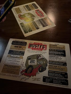Menu photo 7 Busty's Austin, TX