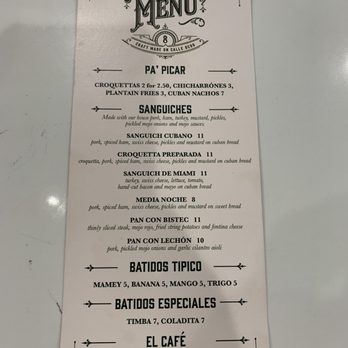Sanguich - Cuban Near Me - Miami, Florida