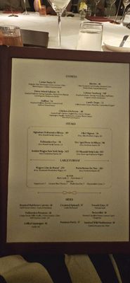 Menu photo 5 Delmonico's New York, NY Menu photo 5 Delmonico's New York, NY