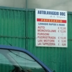 Autolavaggio Doc - The service price.