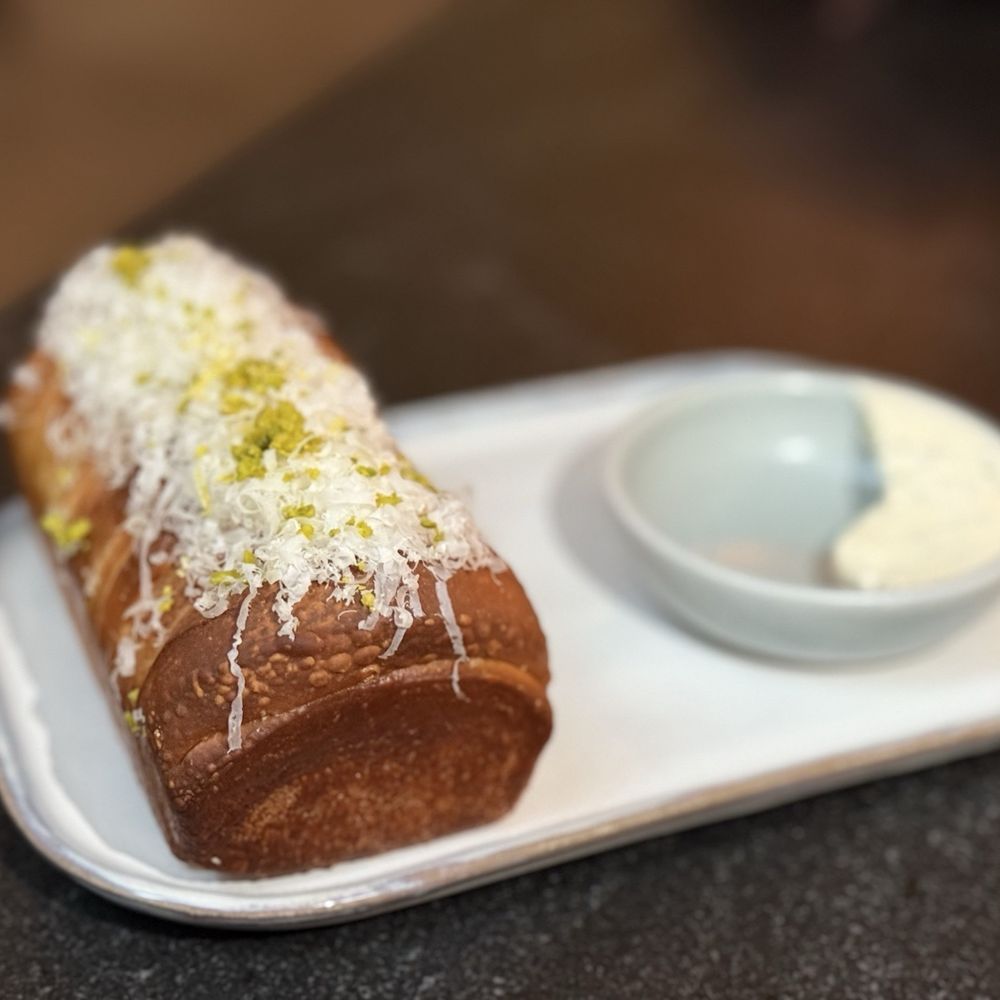 Crown Shy - Pistachio bread - New American Near Me - New York, New York