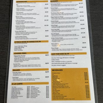 Toast - Menu (Side 2) - American Near Me - Sugar Land, Texas