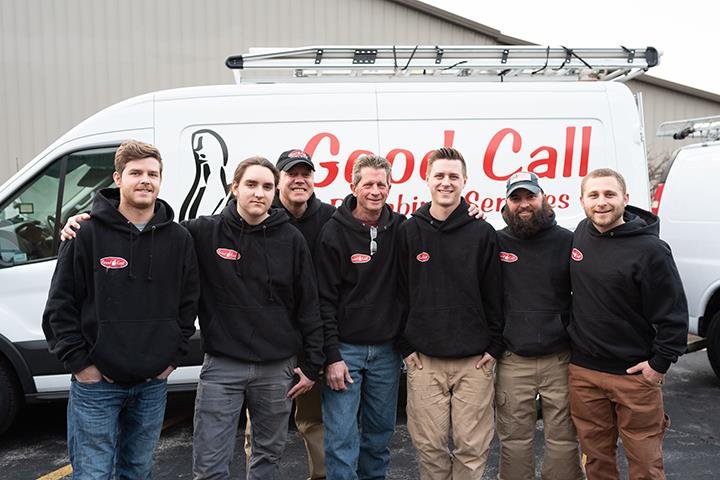 Slide of Good Call Plumbing