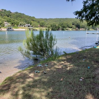 Emma Long Metropolitan Park - Trash littered beach - Parks Near Me - Austin, Texas