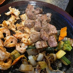 Soho Sushi and Teppanyaki - Filet mignon, lobster, and shrimp