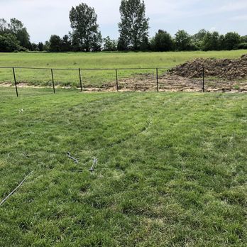 Quality Fencing - Day 1: posts went up - Fences & Gates Near Me - Rochester, Minnesota Quality Fencing - Day 1: posts went up - Fences & Gates Near Me - Rochester, Minnesota