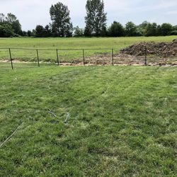 Quality Fencing - Day 1: posts went up