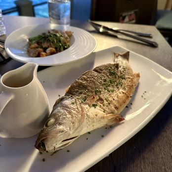 Splashes Restaurant - WHOLE MEDITERRANEAN BRANZINO - New American Near Me - Laguna Beach, California