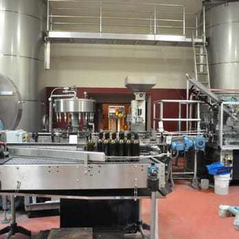 Buehler Vineyards - Touring Bottling area - Wineries Near Me - Saint Helena, California