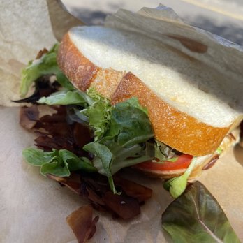 The Cosmic Kitchen - Eggless sandwich on sourdough - Vegan Near Me - Haleiwa, Hawaii