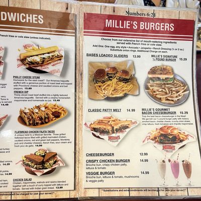 Menu photo 2 Millie's Covina, CA Menu photo 2 Millie's Covina, CA