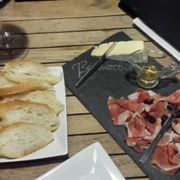 Belletoile cheese and prosciutto