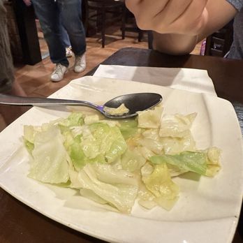 Main Street Imperial Taiwanese - Complimentary lettuce - Taiwanese Near Me - Flushing, New York