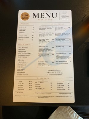 Menu photo 5 Loyd Have Mercy Titusville, FL